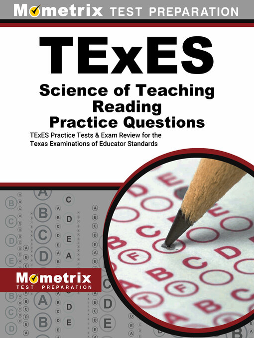 Title details for TExES Science of Teaching Reading Practice Questions by Mometrix - Wait list